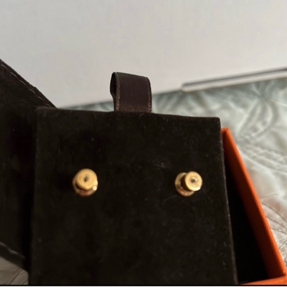 Hermes Pop Blanc Earrings - Picture 3 of 6